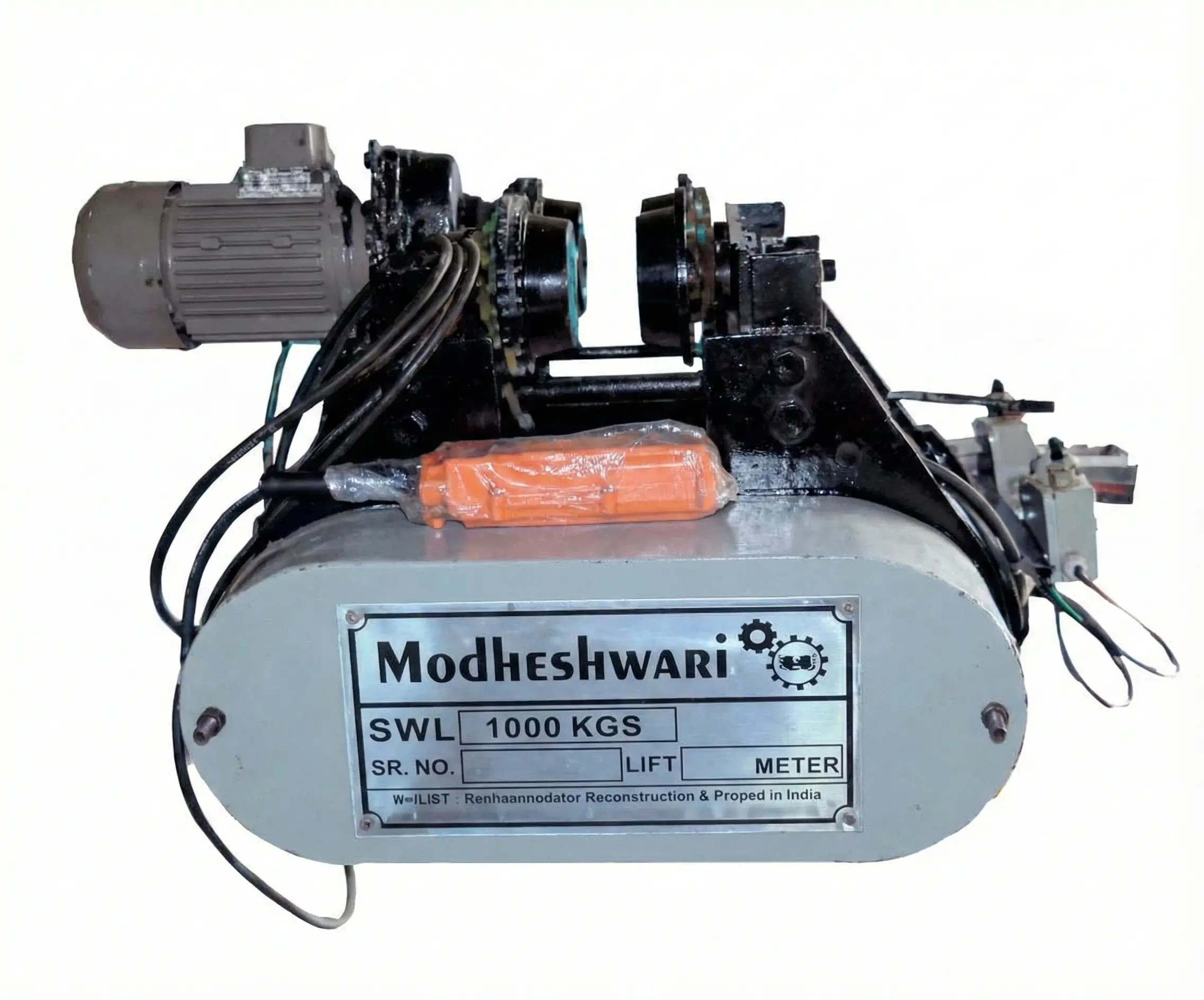 Wire Rope Electric Hoist Manufacturing in Ahmedabad